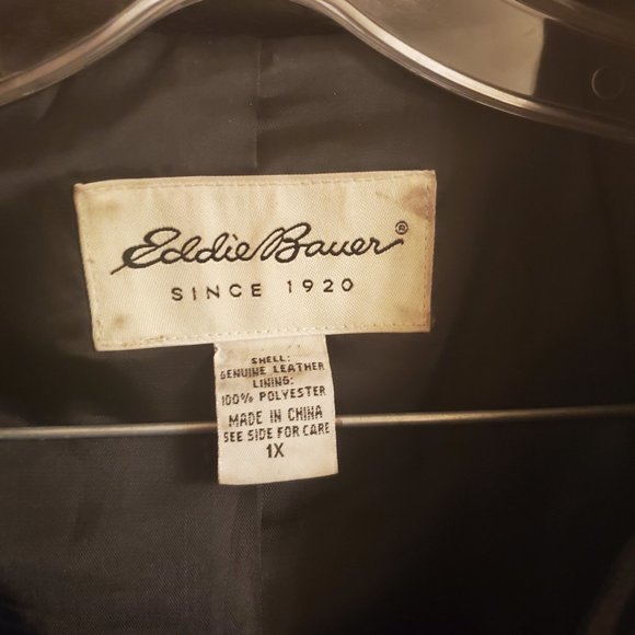 Leather Jacket, Eddie Bauer - Picture 6 of 7